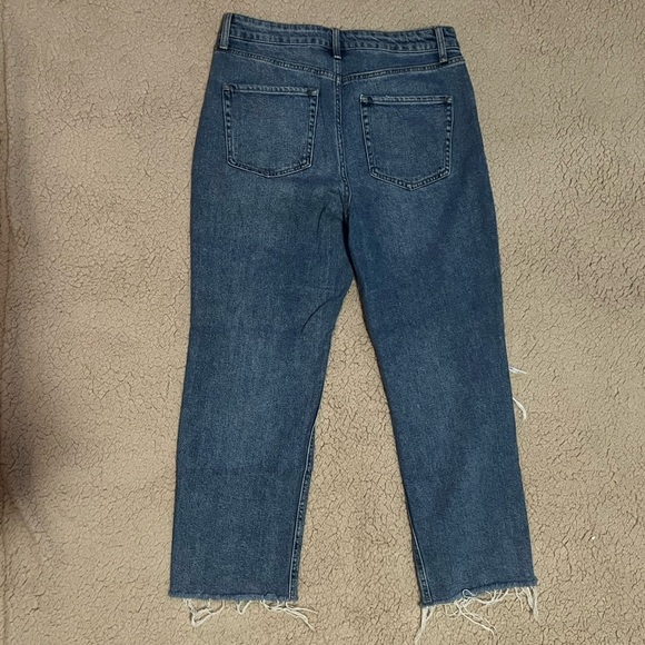 π€ Wild Fable Denim Distressed high-waisted ripped straight-leg jeans π€ - Picture 7 of 7
